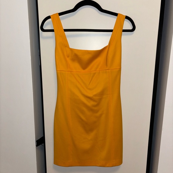 ZEYNEP ARCAY Square Neck Wool Mini Dress - Picture 2 of 3